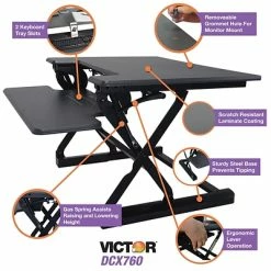 Best deal โ Sit & Stand Desks Victor Technology High Rise 21"H Adjustable Desk, Black Wood (DCX760G) ๐ 15 Best deal โ Sit & Stand Desks Victor Technology High Rise 21"H Adjustable Desk, Black Wood (DCX760G) ๐ -Desk Riser Store unnamed file 1003