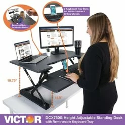 Best deal โ Sit & Stand Desks Victor Technology High Rise 21"H Adjustable Desk, Black Wood (DCX760G) ๐ 16 Best deal โ Sit & Stand Desks Victor Technology High Rise 21"H Adjustable Desk, Black Wood (DCX760G) ๐ -Desk Riser Store unnamed file 1004