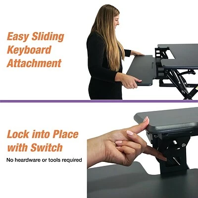 Best deal โ Sit & Stand Desks Victor Technology High Rise 21"H Adjustable Desk, Black Wood (DCX760G) ๐ 10 Best deal โ Sit & Stand Desks Victor Technology High Rise 21"H Adjustable Desk, Black Wood (DCX760G) ๐ - Image 8