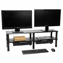 Budget ๐ฅฐ Monitor Mounts & Stands Mind Reader Dual-Monitor Riser With Drawers, Black (DBMON2TDR-BLK) ๐ 15 Budget ๐ฅฐ Monitor Mounts & Stands Mind Reader Dual-Monitor Riser With Drawers, Black (DBMON2TDR-BLK) ๐ -Desk Riser Store unnamed file 1030