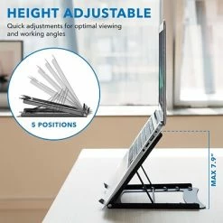 Coupon ๐ Laptop Stands & Lap Desks Mount-It! Height Adjustable Ventilated Laptop Riser, 15" Maximum Screen Size (MI-7270) ๐ฅ 14 Coupon ๐ Laptop Stands & Lap Desks Mount-It! Height Adjustable Ventilated Laptop Riser, 15" Maximum Screen Size (MI-7270) ๐ฅ -Desk Riser Store unnamed file 1043