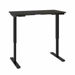 Discount 🧨 Height-Adjustable Tables Bestar Universel 24“ X 48“ Standing Desk, Deep Grey (65857-32) 😍