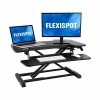 Flash Sale 👏 Sit & Stand Desks FlexiSpot AlcoveRiser 5"-20" Standing Desk Converter, Black (M732-E) ✨ -Desk Riser Store unnamed file 105