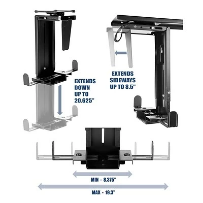 Best reviews of โ Sit & Stand Desks Mount-It! Anti-Theft Under Desk CPU Mount (MI-7156) ๐ 5 Best reviews of โ Sit & Stand Desks Mount-It! Anti-Theft Under Desk CPU Mount (MI-7156) ๐ - Image 3
