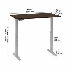 Buy ๐ฅฐ Sit & Stand Desks Bush Business Furniture Move 60 Series 27"-48" Adjustable Standing Desk, Black Walnut/Cool Gray Metallic (M6S4824BWSK) โ 14 Buy ๐ฅฐ Sit & Stand Desks Bush Business Furniture Move 60 Series 27"-48" Adjustable Standing Desk, Black Walnut/Cool Gray Metallic (M6S4824BWSK) โ -Desk Riser Store unnamed file 1082