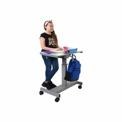 Hot Sale ⭐ Sit & Stand Desks Luxor Student 27"W Adjustable Desk, Steel/Laminate (STUDENT-C) ✔️ -Desk Riser Store unnamed file 1100