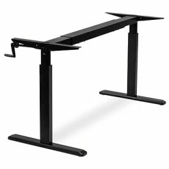 Top 10 ❤️ Sit & Stand Desks Mount-It! Manual Crank Standing Desk Frame, Black (MI-7931) 🔥