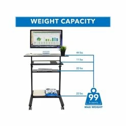 Cheap 🧨 Sit & Stand Desks Mount-It! 37"-55" Adjustable Desk, Black (MI-7998B) ✔️ -Desk Riser Store unnamed file 1125