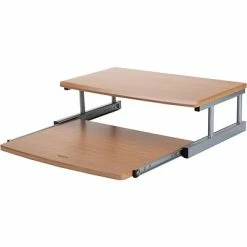 Buy 🔔 Monitor Mounts & Stands Mind Reader 2 Tier Monitor Riser, Brown (2TSLIDE-BRN) 👍 -Desk Riser Store unnamed file 1137