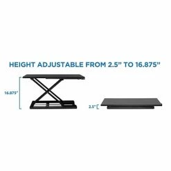 Top 10 🥰 Sit & Stand Desks Mount-It! 32" Height Adjustable Sit Stand Desk Converter, Black (MI-7929BLK) 😀 -Desk Riser Store unnamed file 114