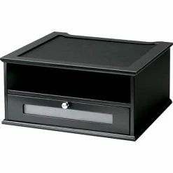 Best deal 👍 Desk Organizer Victor Technology Wooden Desktop Monitor Riser, Midnight Black (1175-5) 🎁