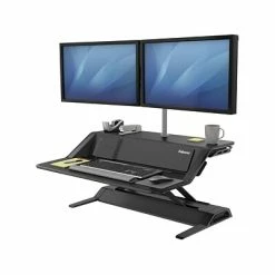 Hot Sale ✨ Monitor Mounts & Stands Fellowes Lotus DX Adjustable Monitor Riser, Black (8080301) 😉 -Desk Riser Store unnamed file 1171