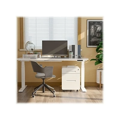 Budget ๐ Sit & Stand Desks FlexiSpot E7 24"-49"H Adjustable Standing Desk, White (E7WR5528W) โ๏ธ 4 Budget ๐ Sit & Stand Desks FlexiSpot E7 24"-49"H Adjustable Standing Desk, White (E7WR5528W) โ๏ธ - Image 2