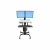 Buy 😀 Sit & Stand Desks Ergotron® WorkFit-C Up To 32.5 Lbs. 22" LCD Monitor Dual Sit-Stand Workstation Computer Stand 🎉