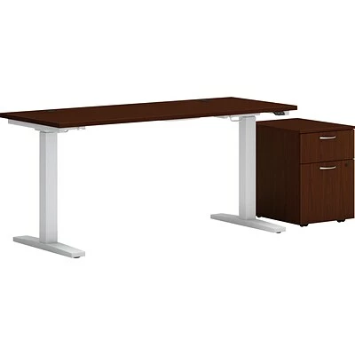 Best Sale ๐ Sit & Stand Desks HON Mod 48"W Adjustable Standing Desk With Mobile Storage, Traditional Mahogany (HLPLRW4824CHATBFTM1) ๐ฏ 3 Best Sale ๐ Sit & Stand Desks HON Mod 48"W Adjustable Standing Desk With Mobile Storage, Traditional Mahogany (HLPLRW4824CHATBFTM1) ๐ฏ