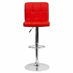 Top 10 ❤️ Height-Adjustable Tables Flash Furniture Contemporary Vinyl Adjustable Height Barstool With Back, Red, 2-Pieces (2DS810MODREDGG) 🔔 -Desk Riser Store unnamed file 1248