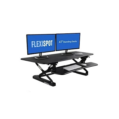 Buy ๐ Height-Adjustable Tables FlexiSpot 47" Sit-Stand Desk Converter, Black (M3B) ๐ 3 Buy ๐ Height-Adjustable Tables FlexiSpot 47" Sit-Stand Desk Converter, Black (M3B) ๐