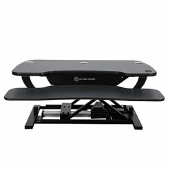 New 👍 Versa Products Height-Adjustable Tables VersaDesk PowerPro 48"W Electric Sit To Stand Desktop Converter With Keyboard Tray & USB Port, Black (SP7644824-00-01) 👍