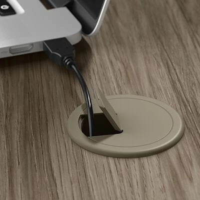 Cheapest 😍 Sit & Stand Desks Bush Business Furniture Move 40 Series 28"-48" Adjustable Standing Desk, Modern Hickory/Cool Gray Metallic (M4S7230MHSK) ❤️ 9 Cheapest 😍 Sit & Stand Desks Bush Business Furniture Move 40 Series 28"-48" Adjustable Standing Desk, Modern Hickory/Cool Gray Metallic (M4S7230MHSK) ❤️ - Image 7