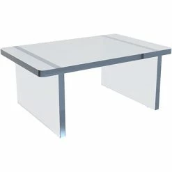 Wholesale ✔️ Monitor Mounts & Stands Azar Deluxe Monitor Riser, Clear (515365) 🎉