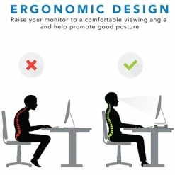 Budget 🥰 Monitor Mounts & Stands Mount-It! Aluminum Monitor Riser, 16" Wide (MI-7275) ✨ -Desk Riser Store unnamed file 1334