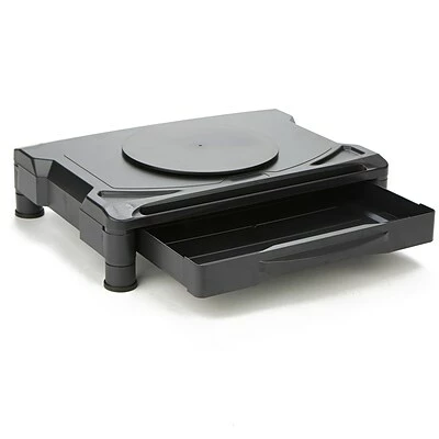 Outlet ๐ Monitor Mounts & Stands Mind Reader Rotative Adjustable Monitor Stand And Desk Organizer, Black (DRAWSWIV-BLK) ๐คฉ 8 Outlet ๐ Monitor Mounts & Stands Mind Reader Rotative Adjustable Monitor Stand And Desk Organizer, Black (DRAWSWIV-BLK) ๐คฉ - Image 6