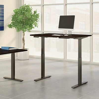New โ Sit & Stand Desks Bush Business Furniture Move 60 Series 27''-47'' Adjustable Standing Desk, Mocha Cherry (M6S4830MRBK) ๐ 4 New โ Sit & Stand Desks Bush Business Furniture Move 60 Series 27''-47'' Adjustable Standing Desk, Mocha Cherry (M6S4830MRBK) ๐ - Image 2