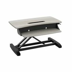 Best Pirce 💯 Sit & Stand Desks Ergotron WorkFit-Z Mini Sit-Stand 13"H Desktop Adjustable Riser Desk (33-458-917) 🎁