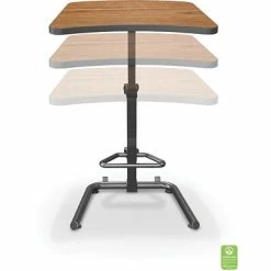 Coupon 🌟 Sit & Stand Desks BALT Up-Rite Student 43"H Adjustable Desk, Laminate (90532-7919-BK) 🌟