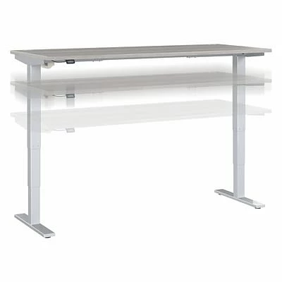 Best Sale ✨ Sit & Stand Desks Bush Business Furniture Move 40 Series 28"-48" Adjustable Standing Desk, Platinum Gray/Cool Gray Metallic (M4S7230PGSK) ✔️ 3 Best Sale ✨ Sit & Stand Desks Bush Business Furniture Move 40 Series 28"-48" Adjustable Standing Desk, Platinum Gray/Cool Gray Metallic (M4S7230PGSK) ✔️