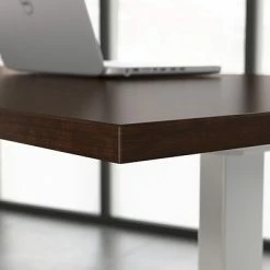Buy 🔔 Sit & Stand Desks Bush Business Furniture Move 60 Series 27''-47'' Adjustable Standing Desk, Mocha Cherry (M6S4824MRSK) 💯 -Desk Riser Store unnamed file 1489