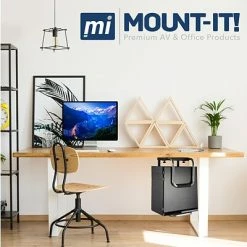 Top 10 ✨ Sit & Stand Desks Mount-It! Heavy Duty Under Desk CPU Mount (MI-7155) ⌛ -Desk Riser Store unnamed file 1527