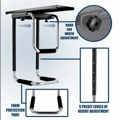 Top 10 ✨ Sit & Stand Desks Mount-It! Heavy Duty Under Desk CPU Mount (MI-7155) ⌛ -Desk Riser Store unnamed file 1530