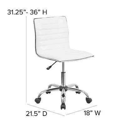 Flash Sale ๐ฅ Sit & Stand Desks Flash Furniture Electric 27"H - 44"H Adjustable Standing Desk With Armless White Task Office Chair, Black (BLN2046512BBKWH) ๐ 8 Flash Sale ๐ฅ Sit & Stand Desks Flash Furniture Electric 27"H - 44"H Adjustable Standing Desk With Armless White Task Office Chair, Black (BLN2046512BBKWH) ๐ - Image 6