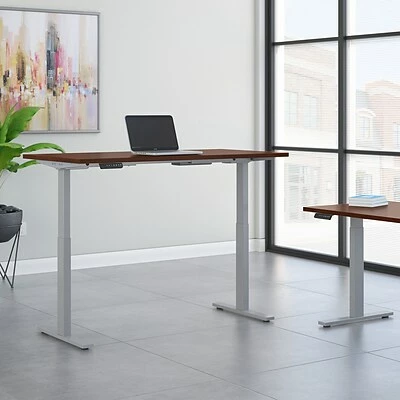 New ๐ Sit & Stand Desks Bush Business Furniture Move 60 Series 27''-47'' Adjustable Standing Desk, Hansen Cherry (M6S7230HCSK) โจ 4 New ๐ Sit & Stand Desks Bush Business Furniture Move 60 Series 27''-47'' Adjustable Standing Desk, Hansen Cherry (M6S7230HCSK) โจ - Image 2