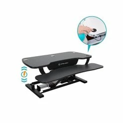 Promo 💯 Versa Products Sit & Stand Desks Versa Tables VersaDesk PowerPro 36"W Adjustable Riser, Fiberboard (CE7643624-00-01) ⭐ -Desk Riser Store unnamed file 158
