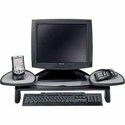 Best Sale 😀 Monitor Mounts & Stands Kensington SmartFit Monitor Riser, Up To 21" Monitor, Gray (K60046US) 😀 -Desk Riser Store unnamed file 1605