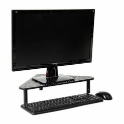Best reviews of 😍 Monitor Mounts & Stands Mind Reader Monitor Stand Riser, Metal Triangle Adjustable, Ventilated Metal For Computer, Laptop, Monitor, Black (TRISTAND-BLK) ✔️