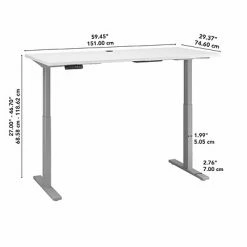 Best reviews of ⭐ Sit & Stand Desks Bush Business Furniture Move 60 Series 27''-47'' Adjustable Standing Desk, White (M6S6030WHSK) 🔔 -Desk Riser Store unnamed file 1642