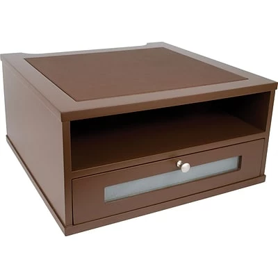 Wholesale ✔️ Victor® Desktop Organizers Victor Technology Wood Monitor Riser, Mocha Brown, 6 1/2"H X 13 3/8"W X 13 3/8"D 👍 5 Wholesale ✔️ Victor® Desktop Organizers Victor Technology Wood Monitor Riser, Mocha Brown, 6 1/2"H X 13 3/8"W X 13 3/8"D 👍 - Image 3