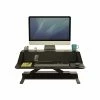New ❤️ Sit & Stand Desks Fellowes Lotus Sit-Workstation 6"H Adjustable Metal Stand, Black (0007901) 👏