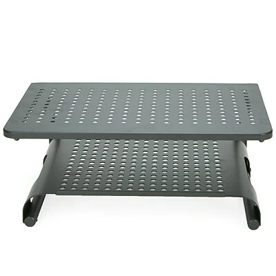 Hot Sale ๐ Monitor Mounts & Stands Mind Reader Monitor Stand Riser, 2 Tier, Ventilated Metal For Computer Monitor, Laptop, Storage For Keyboard, Black (MON2T-BLK) โญ 7 Hot Sale ๐ Monitor Mounts & Stands Mind Reader Monitor Stand Riser, 2 Tier, Ventilated Metal For Computer Monitor, Laptop, Storage For Keyboard, Black (MON2T-BLK) โญ - Image 5