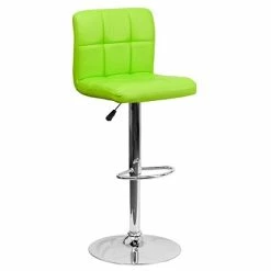 Best deal 😀 Height-Adjustable Tables Flash Furniture Contemporary Vinyl Adjustable Height Barstool With Back, Green, 2-Pieces (2DS810MODGRNGG) ✔️ -Desk Riser Store unnamed file 1673