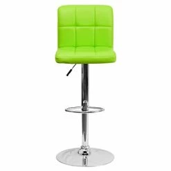Best deal 😀 Height-Adjustable Tables Flash Furniture Contemporary Vinyl Adjustable Height Barstool With Back, Green, 2-Pieces (2DS810MODGRNGG) ✔️ -Desk Riser Store unnamed file 1675