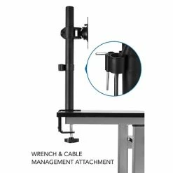 Best Pirce 👍 Sit & Stand Desks Mount-It! 37" - 54" Height Adjustable Stand-Up Mobile Presentation Cart, Black (MI-7942-BLK) 😍 -Desk Riser Store unnamed file 1679