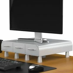 Deals 👍 Monitor Mounts & Stands Mind Reader Perch PC, Laptop, IMAC Monitor Stand And Desk Organizer, Silver (MONSTA3D-SIL) 💯 -Desk Riser Store unnamed file 1684