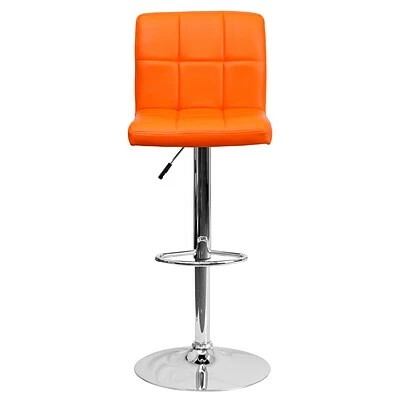 Best Sale ๐งจ Height-Adjustable Tables Flash Furniture Contemporary Vinyl Adjustable Height Barstool With Back, Orange, 2-Pieces (2DS810MODORGGG) ๐ 10 Best Sale ๐งจ Height-Adjustable Tables Flash Furniture Contemporary Vinyl Adjustable Height Barstool With Back, Orange, 2-Pieces (2DS810MODORGGG) ๐ - Image 8