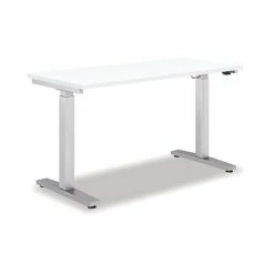 Best reviews of 🔔 Sit & Stand Desks HON Coze 48"W Laminate Height Adjustable Table, White (HABETADW2448I) 🤩