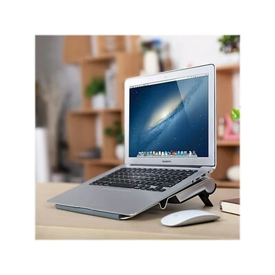 Coupon ๐คฉ Laptop Stands OTM Essentials 15.5" X 11.5" Aluminum Small Laptop Riser Stand, Gray (OB-A2B) ๐ 4 Coupon ๐คฉ Laptop Stands OTM Essentials 15.5" X 11.5" Aluminum Small Laptop Riser Stand, Gray (OB-A2B) ๐ - Image 2