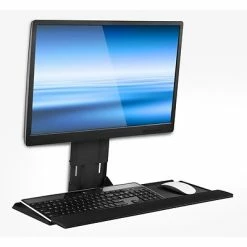 Budget 🌟 Sit & Stand Desks Mount-It! Monitor And Keyboard Wall Mount, Height Adjustable Standing Keyboard Tray, 25" W Tray, VESA Mount Required (MI-7915) ⌛ -Desk Riser Store unnamed file 1729